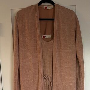 Free People Beach Romper & Duster Set, S